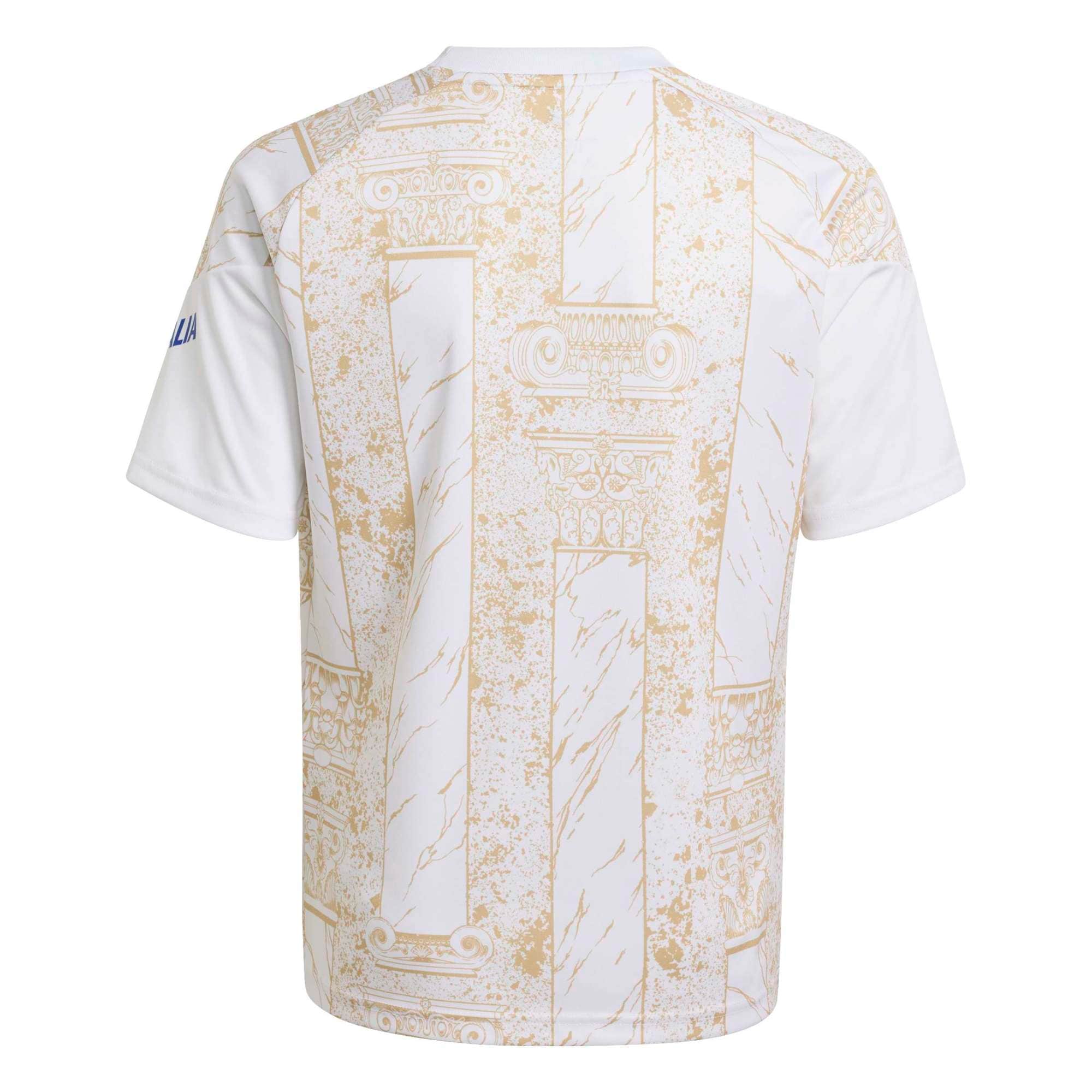 [SJH] Italy National Team Youth 2026 Pre-Match Jersey Top - White