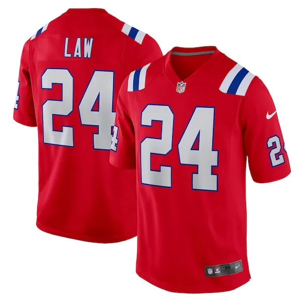 New England Patriots Game NFL Jersey - Red | Game-Day Football Apparel