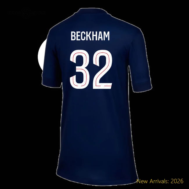 Hypoallergenic Football Team Kids Jersey Beckham 2025-2026 Climacool