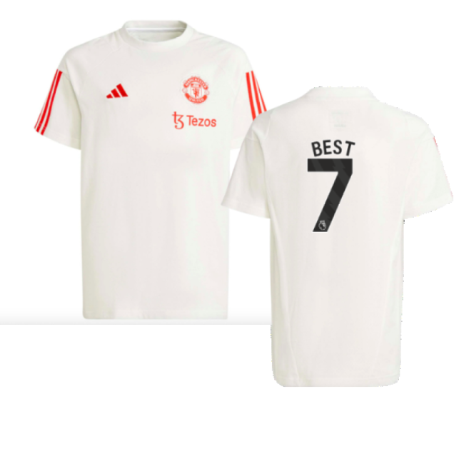 Famous EPL Shirt - 2023-2024 Durable Stitching White Kids #36772