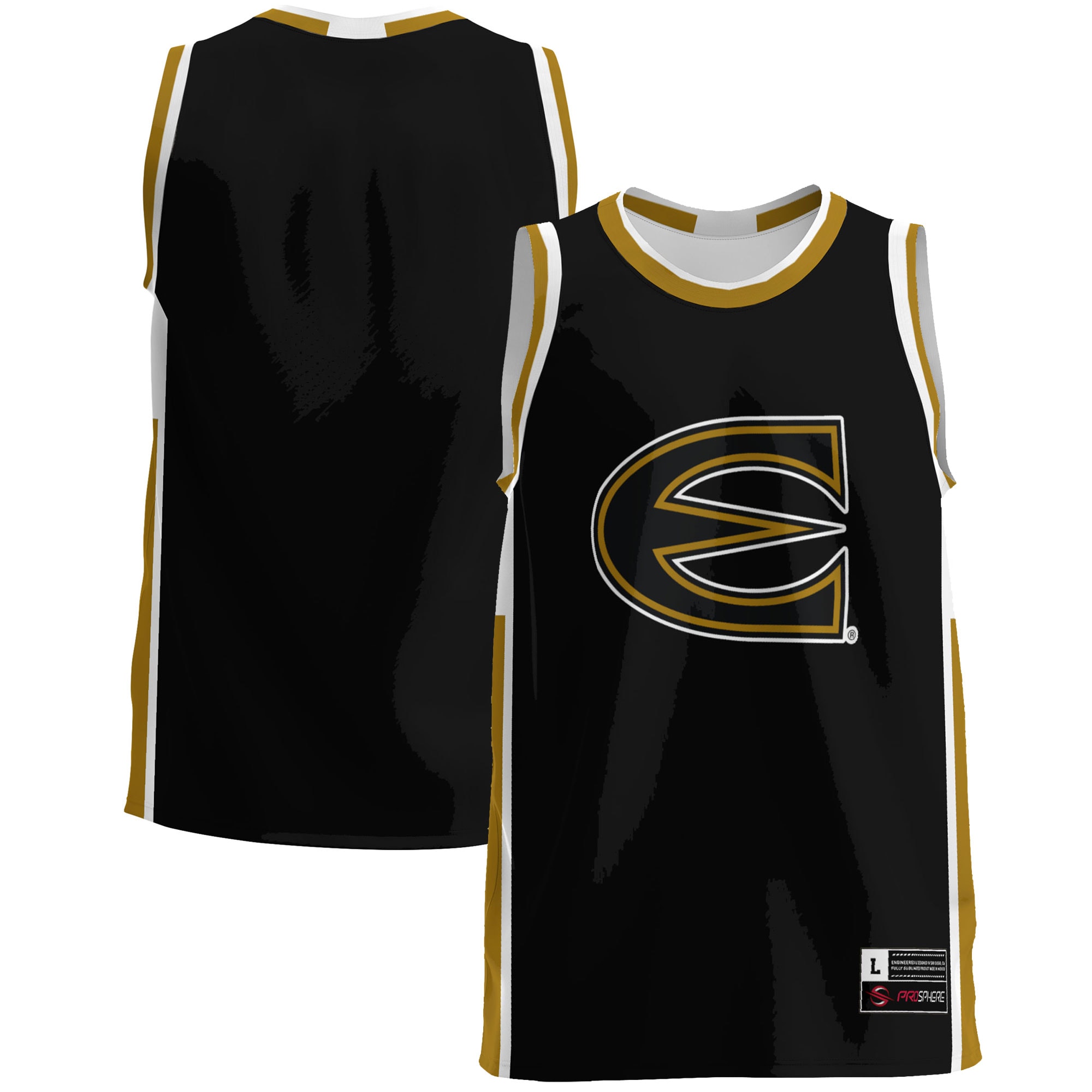 [NJP] Emporia State Hornets GameDay Greats Lightweight Basketball Jersey - Gold