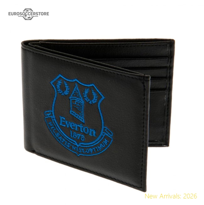 Official Everton Fc Embroidered Wallet - Premium Quality Football