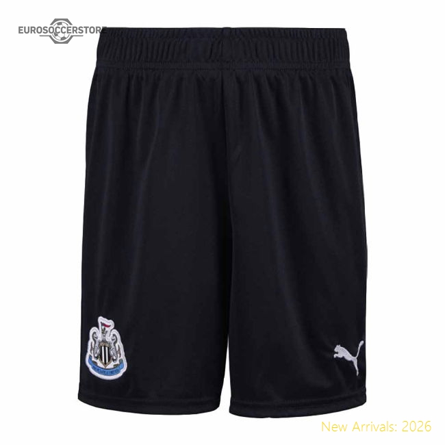 Premium-grade 2020-2021 Newcastle Home Football Shorts (kids)