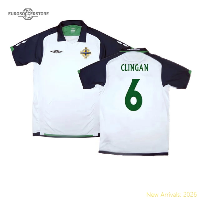 Northern Ireland 2009 Away Jersey Shirt Football Fan Match Day Essential