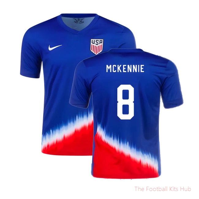 2024-2025 United States USA Away Shirt (MCKENNIE 8)