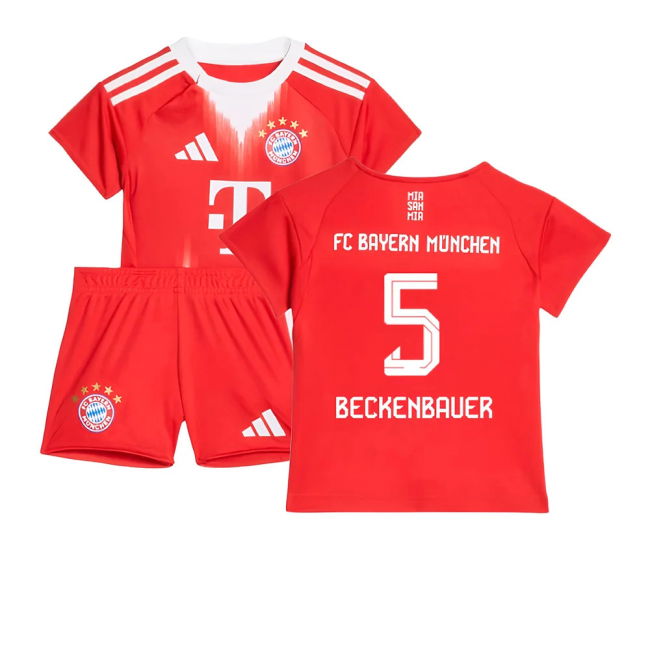 2025-2026 Bayern Munich Home Economic Kit - Baby (Beckenbauer 5)
