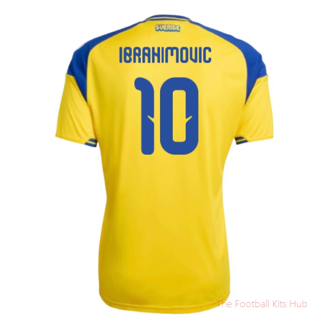 2026-2027 Sweden Home Shirt (Ibrahimovic 10)