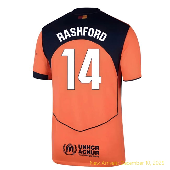 2025-2026 Barca Shirt - Third Edition - Durable (Rashford 14)