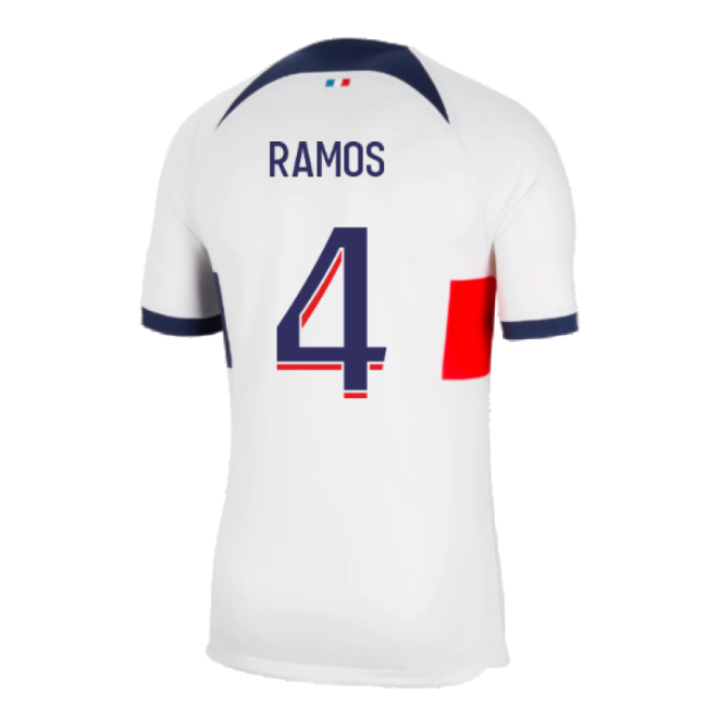 Genuine Premium 2023-2024 Psg Away Shirt (Sergio Ramos 4)