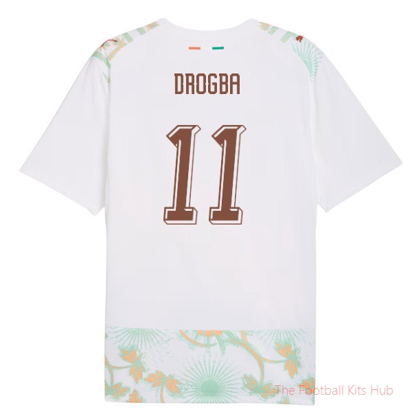 2026-2027 Ivory Coast Away Shirt (Drogba 11)