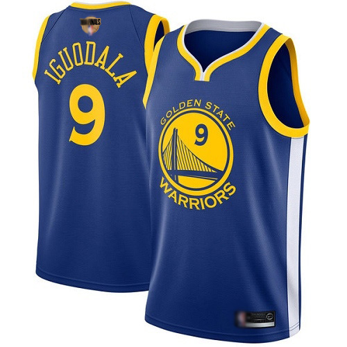 GSW Blue Nike S. Warriors #9 NBA Jersey Basketball Jersey Basketball Jersey