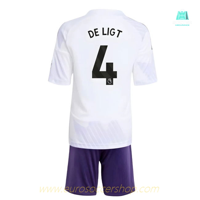 2025-2026 Man Utd Away Mini Kit (De Ligt 4)