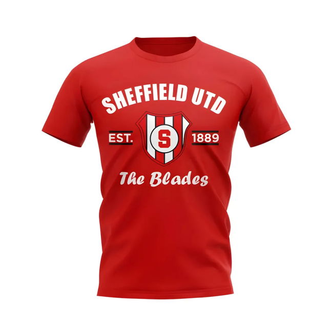 Sheffield United T-Shirt - Red (Adult