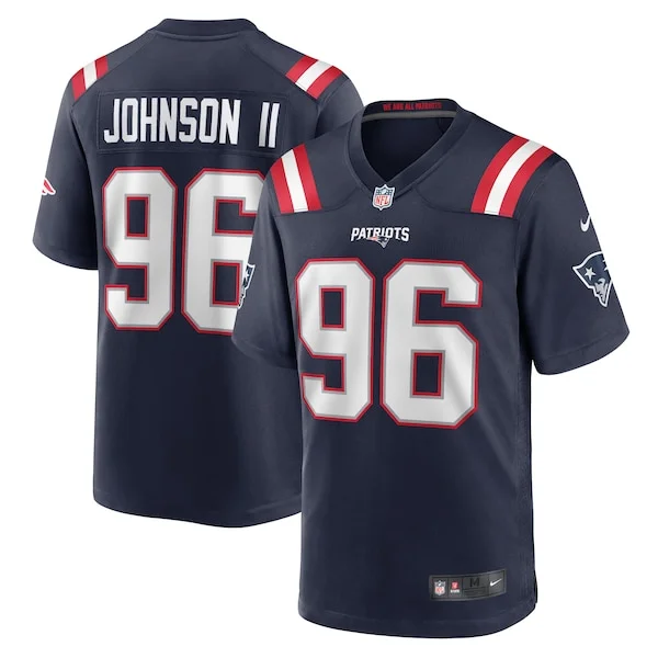 Performance New England Patriots Game Jersey - Premium Navy NFL Fan...