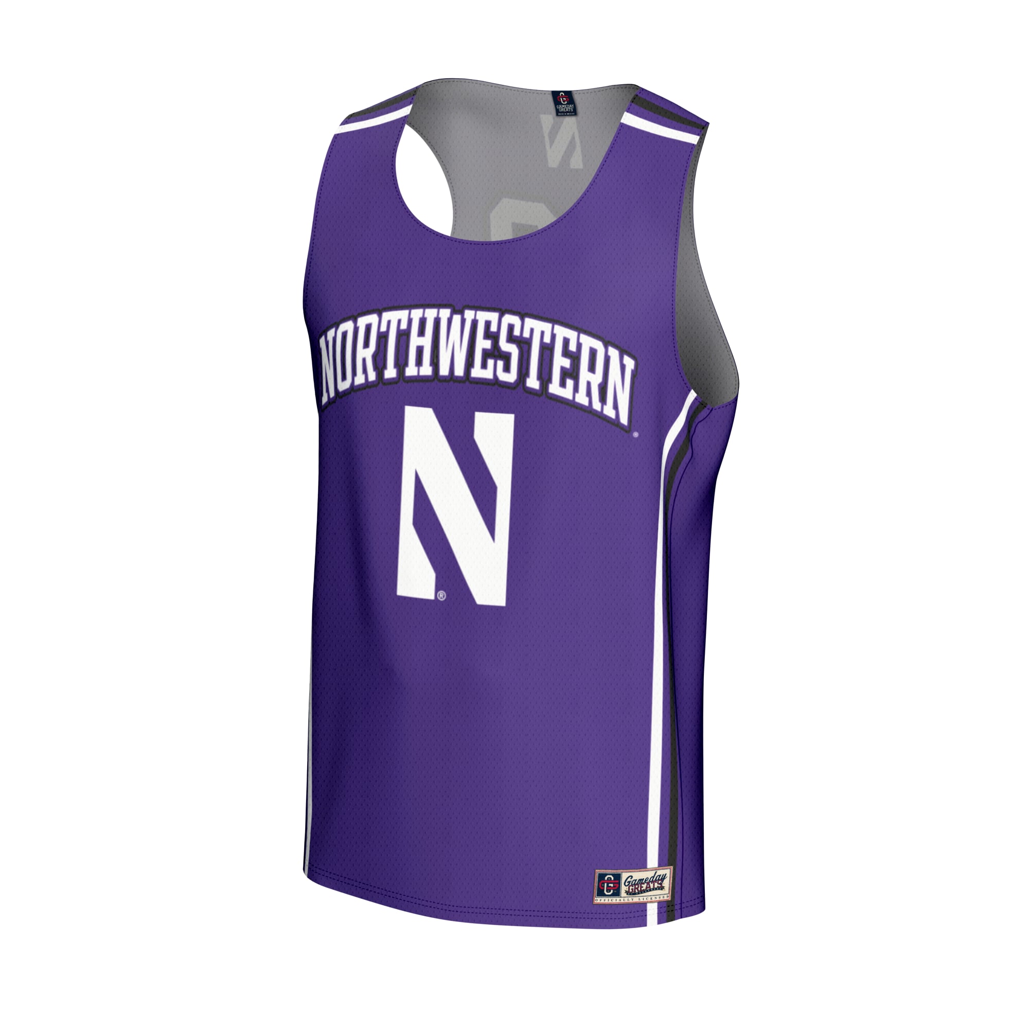 Northwestern Wildcats GameDay Greats Unisex Lightweight Collegiate Women's Field Hockey NIL Pick-A-Player Fashion Jersey - Purple