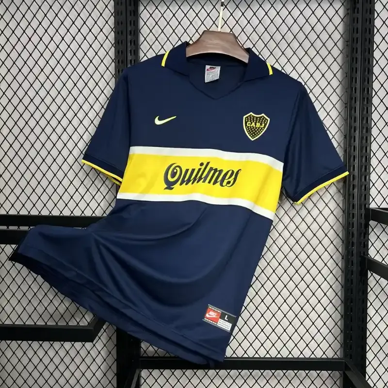 Cheap 1996-1997 Boca Juniors Jersey retro kit