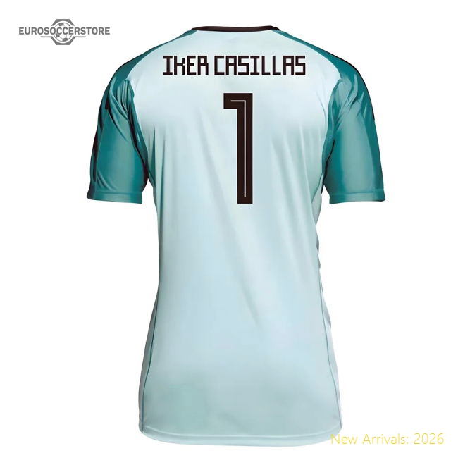 2018-19 Spain Home Goalkeeper Shirt (Iker Casillas 1)