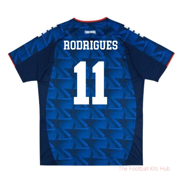 Cape Verde Home Shirt Stadium Edition 2026-2027 Rodrigues #11