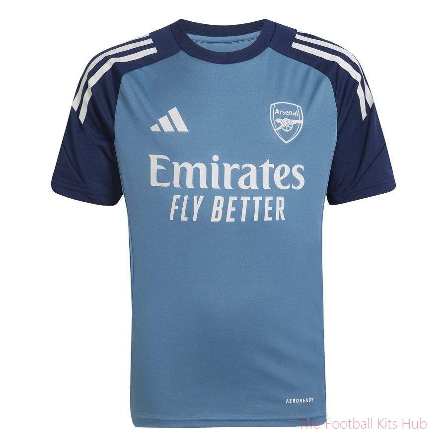 Arsenal Training T-Shirt Tiro 25 - Blackened Blue/Night Indigo Kids
