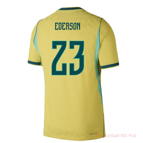 Brazil Aero-Fit Match 2026-2027 Home Shirt (Ederson 23)
