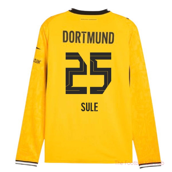 Borussia Dortmund 2026-2027 Long Sleeve Home Shirt (Sule 25)