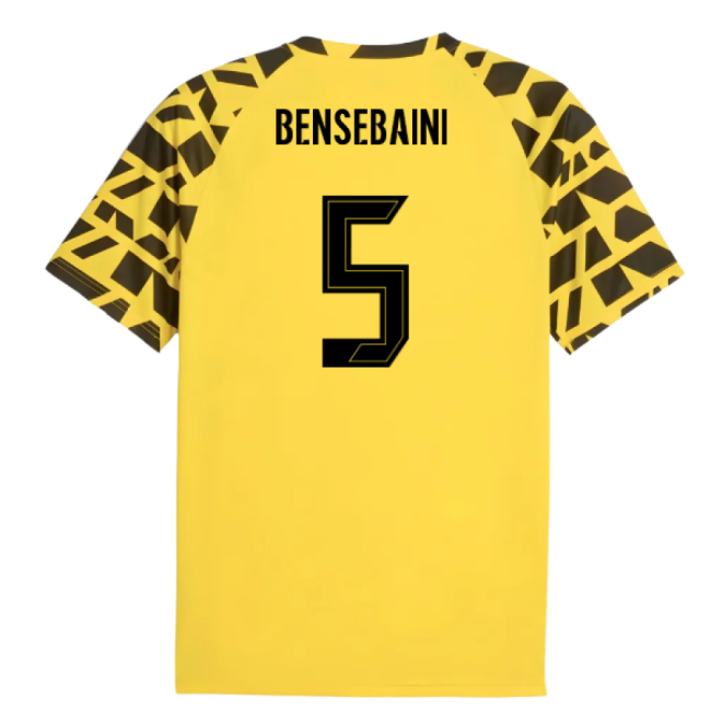 High-Quality 2025-2026 Borussia Dortmund Warm Up Jersey (Yellow) (Bensebaini