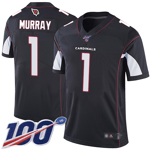 Official NFL Arizona Cardinals #1 Kyler Murray Black Limited Jersey