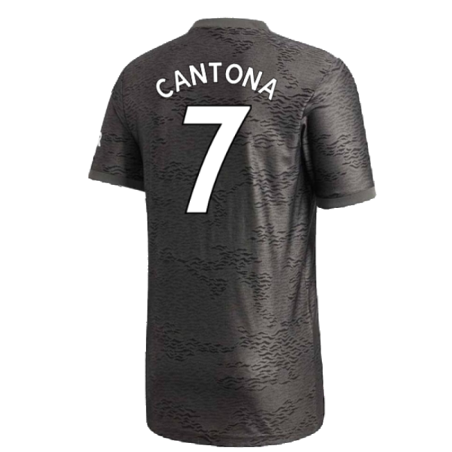 Manchester United 2020-21 Away Kit ((Excellent) L) (CANTONA 7)