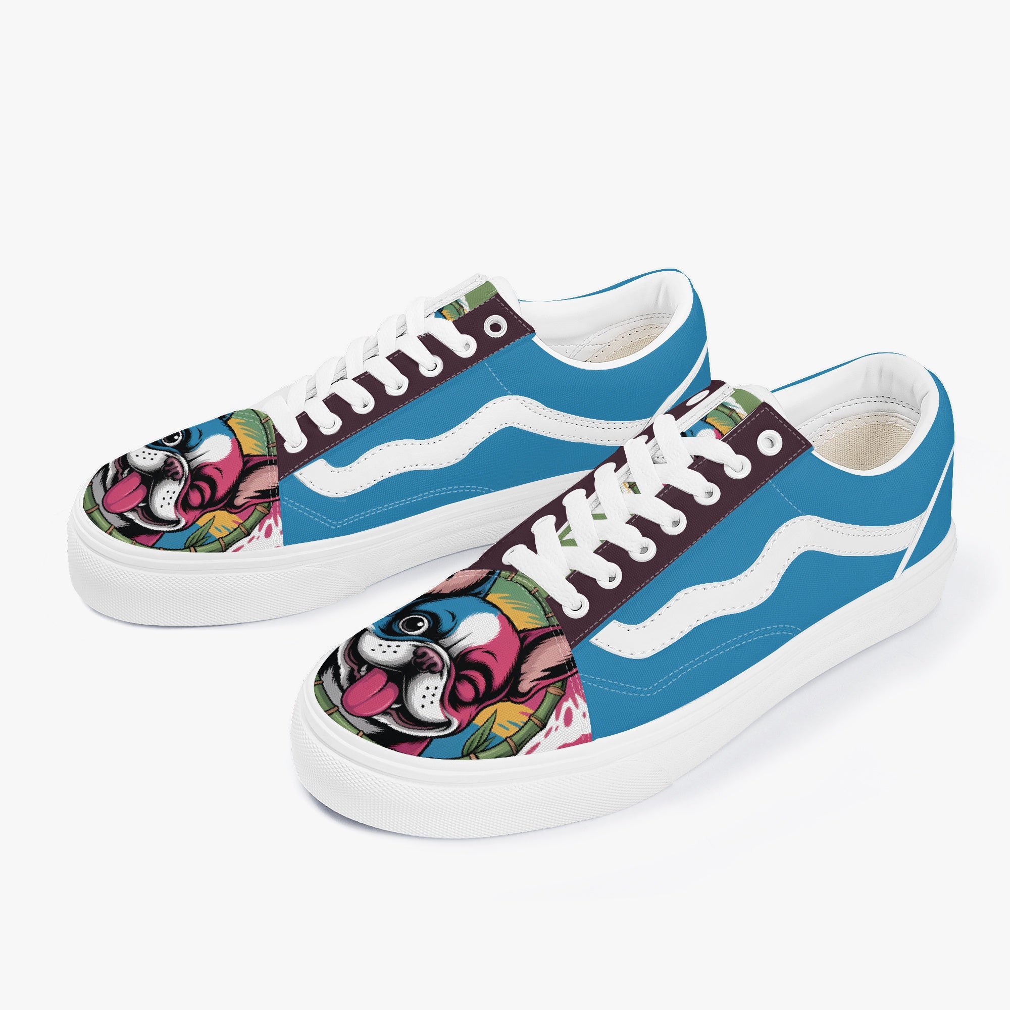 Lincoln - Trendy Low-Top Canvas Sneakers
