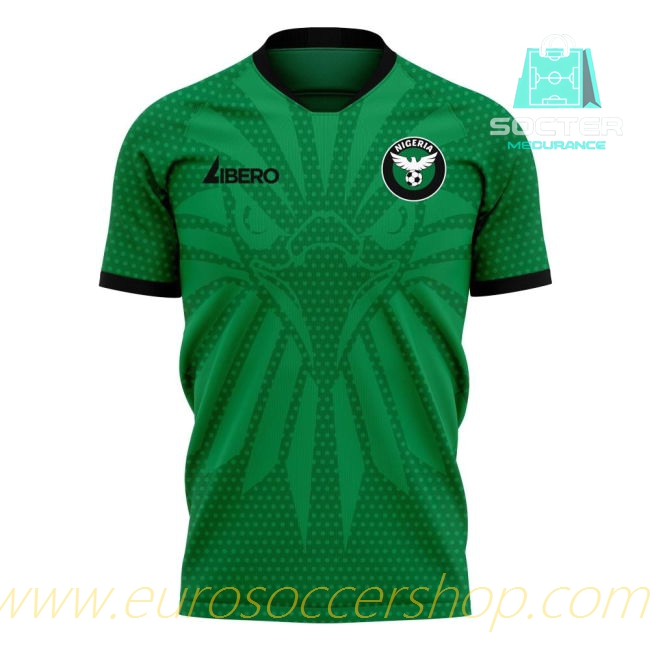 Player Version 2025-2026 Season Nigeria Home Shirt Libero (OSIMHEN 9)
