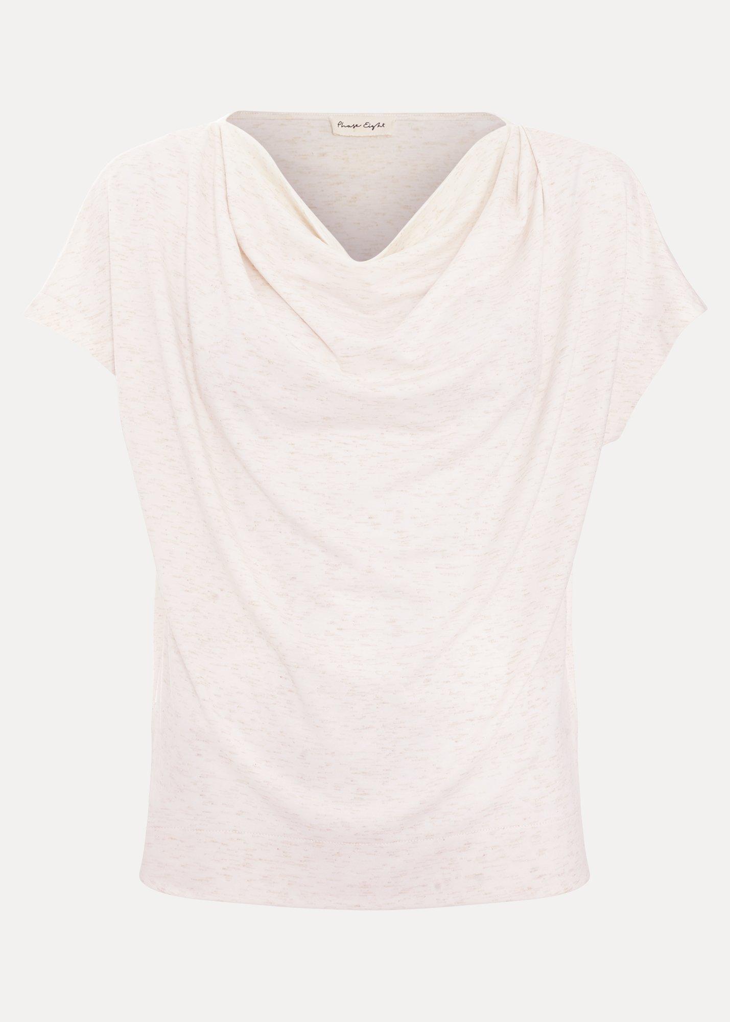 Priya Gold Fleck Cowl Neck Top