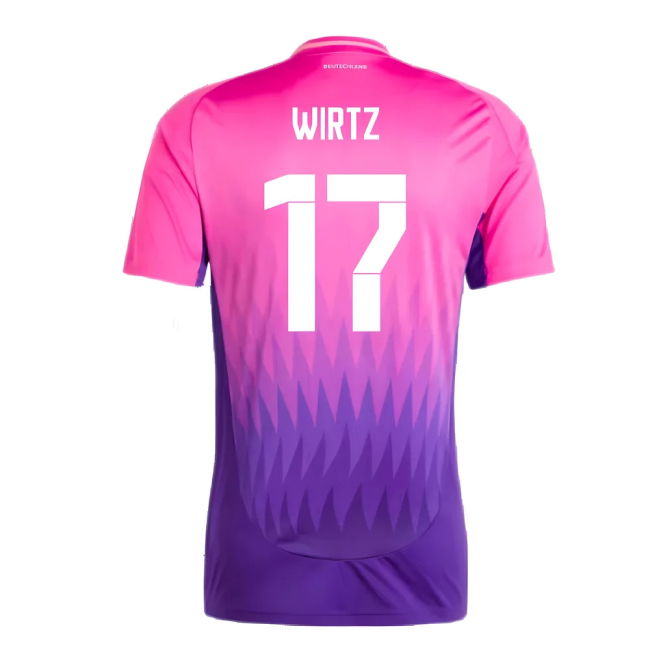 Wirtz 17 Germany A Team Top Tier Away Professional Jersey