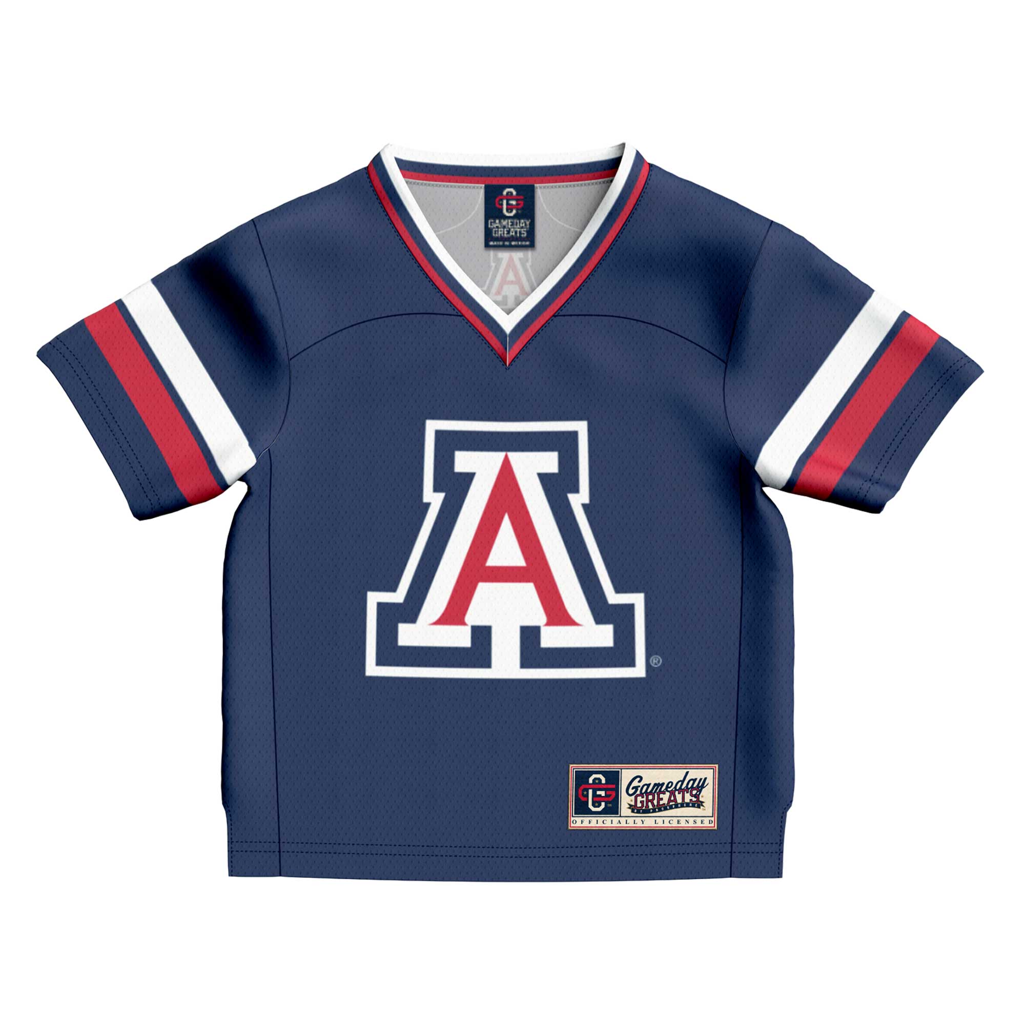 #1 Arizona Wildcats GameDay Greats Toddler Collegiate Football Fashion Jersey - Navy