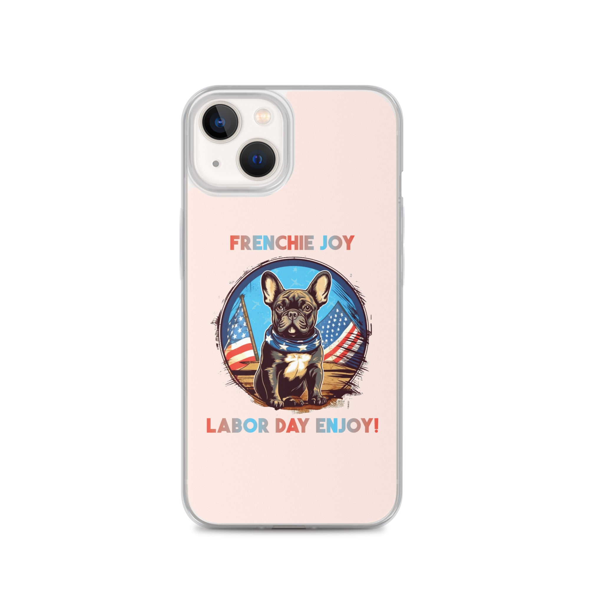 French Bulldog Frenchie Joy Clear Case For Iphone® Practical Pet Supply