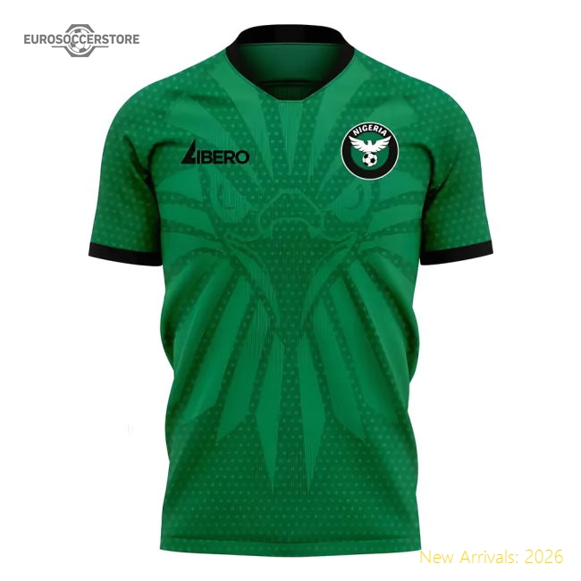 Premium Nigeria Concept 20252026 Home Kit Slim Quickdry