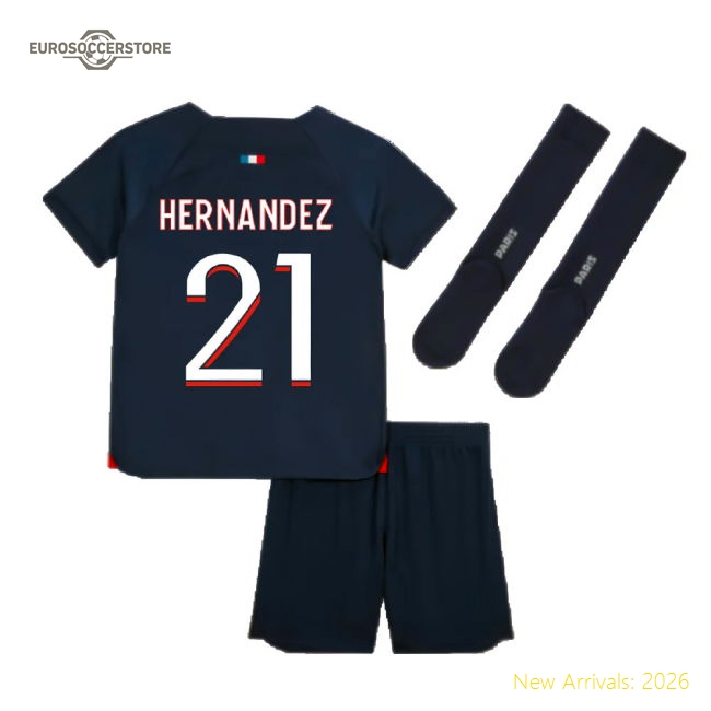 Hypoallergenic Team Mini Jersey Hernandez 2023-2024 Performance Fabric