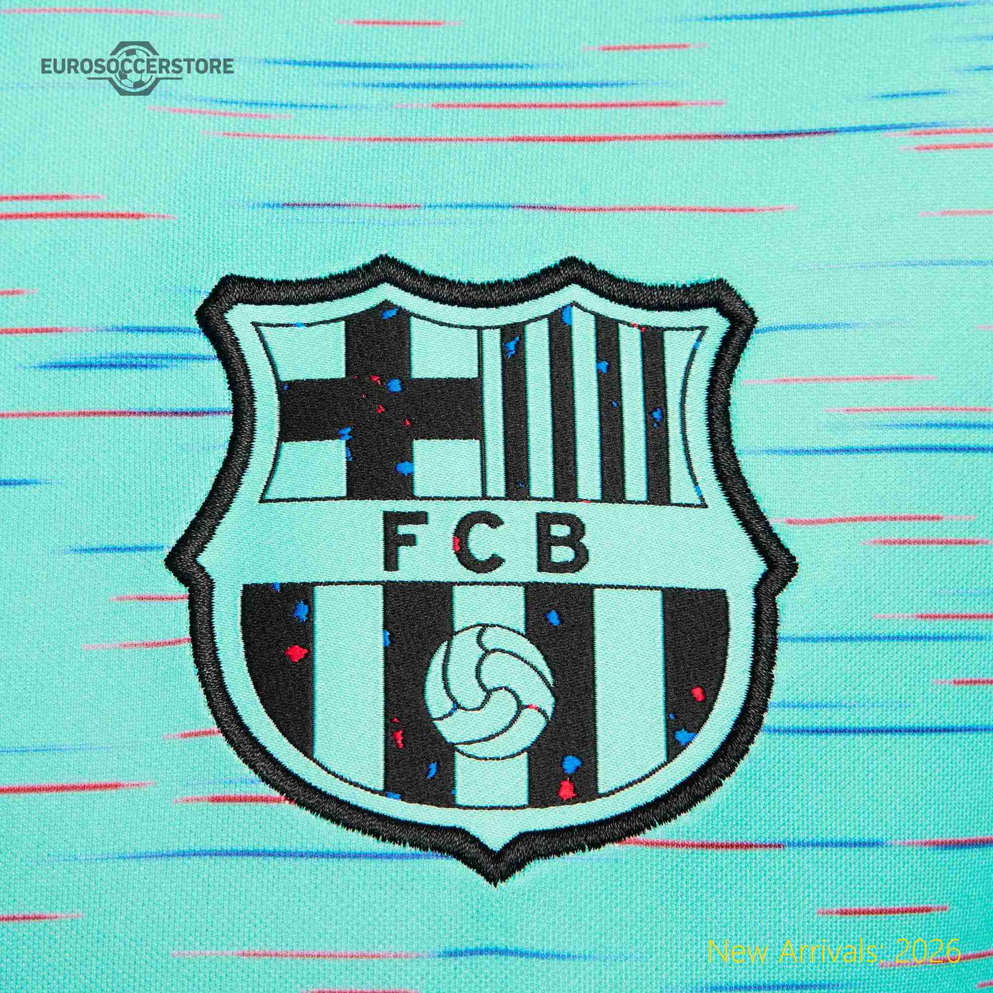 Officially Approved Men Bar Barcelona Third Third Official Jersey 2023