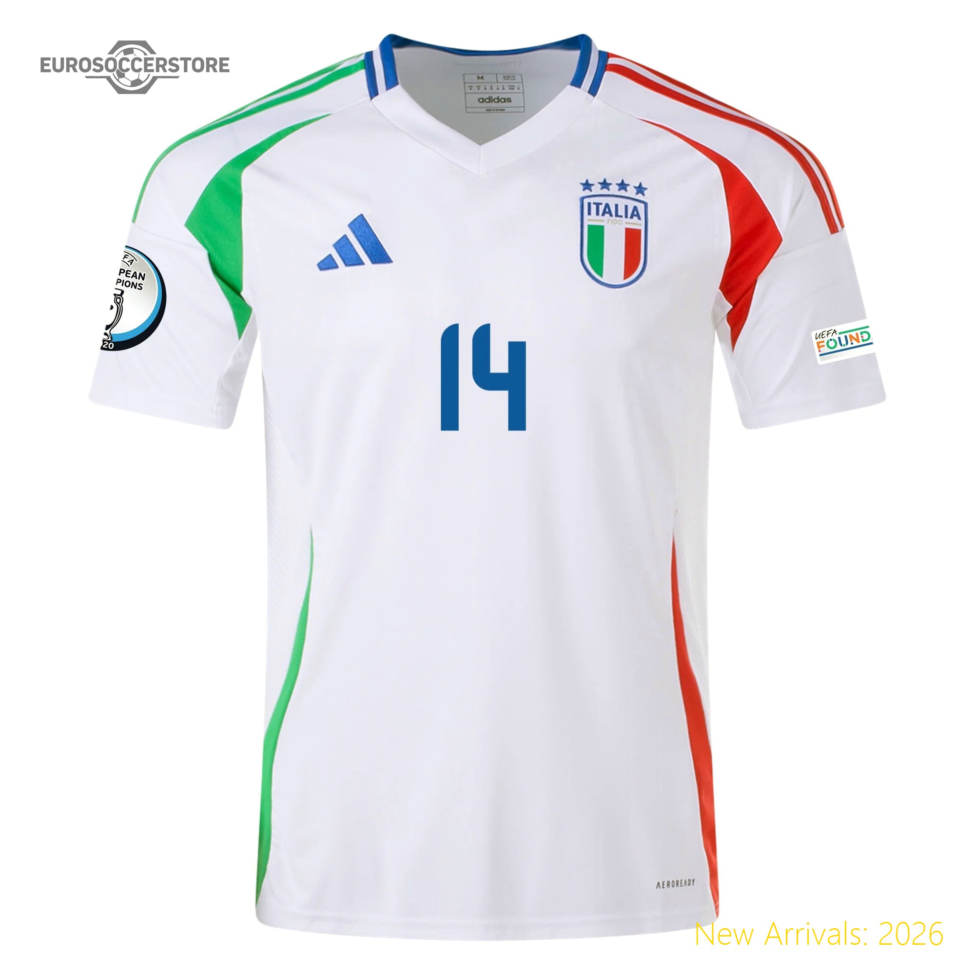 Officially Licensed Men Ita Team Premium-quality Away Jersey 2024
