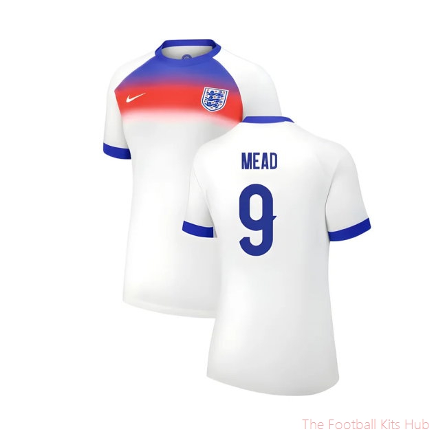 2025 England Womens Team Home Shirt (Ladies) (MEAD 9)