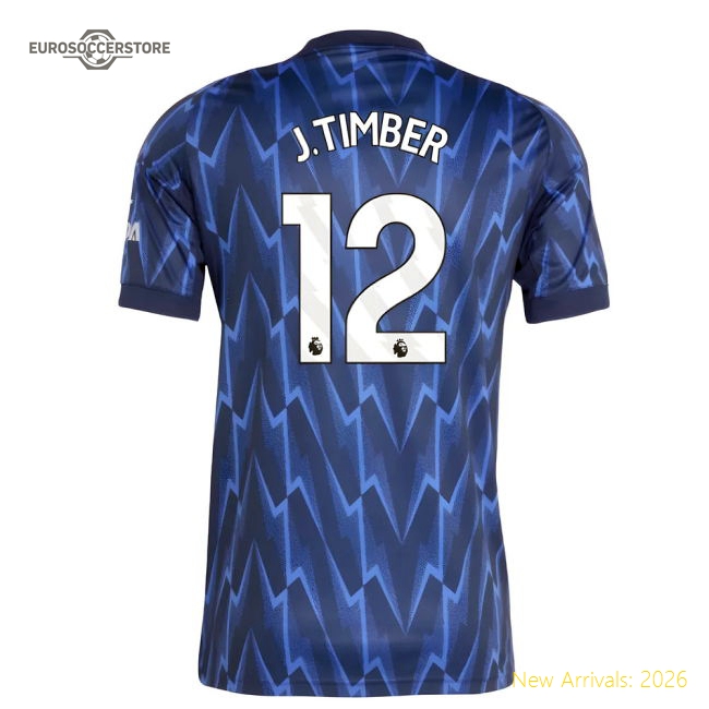 Arsenal Womens J.timber Premium Jersey Smart Fabric Quick-dry