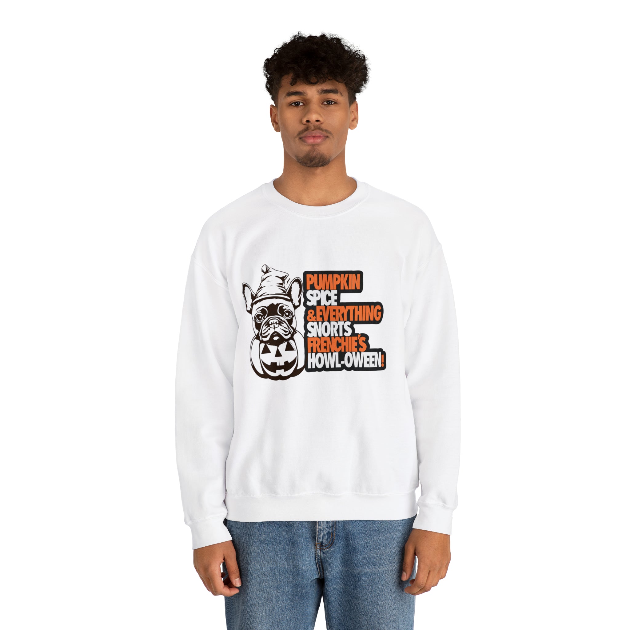 Minimal-Aesthetic Pumpkin Spice Halloween Unisex Sweatshirt for Everyday