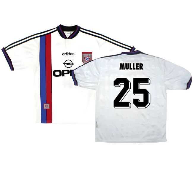 1996-98 Bayern Away Shirt ((Very Good) (Very good) Stretch Fabric