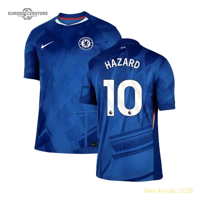 2025-2026 Chelsea Home Shirt (Hazard 10)