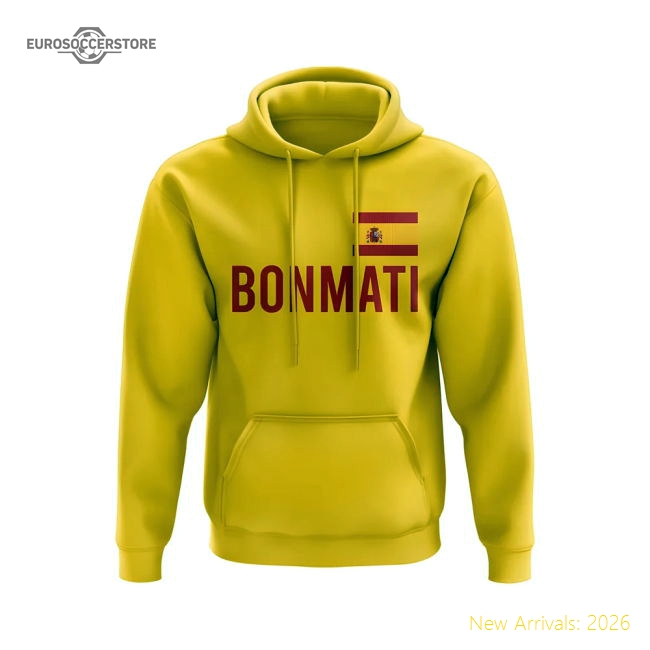 High-Quality Aitana Bonmati Spain National Name Hoody (yellow