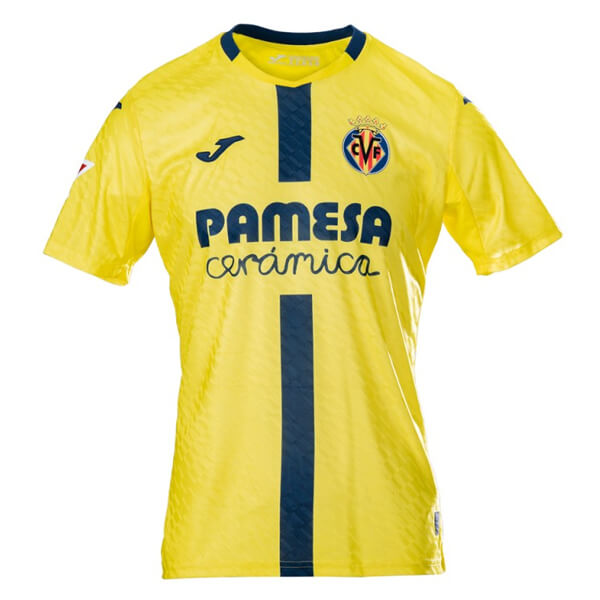 Authentic Comfort Fit Villarreal CF Home Soccer Shirt 202526