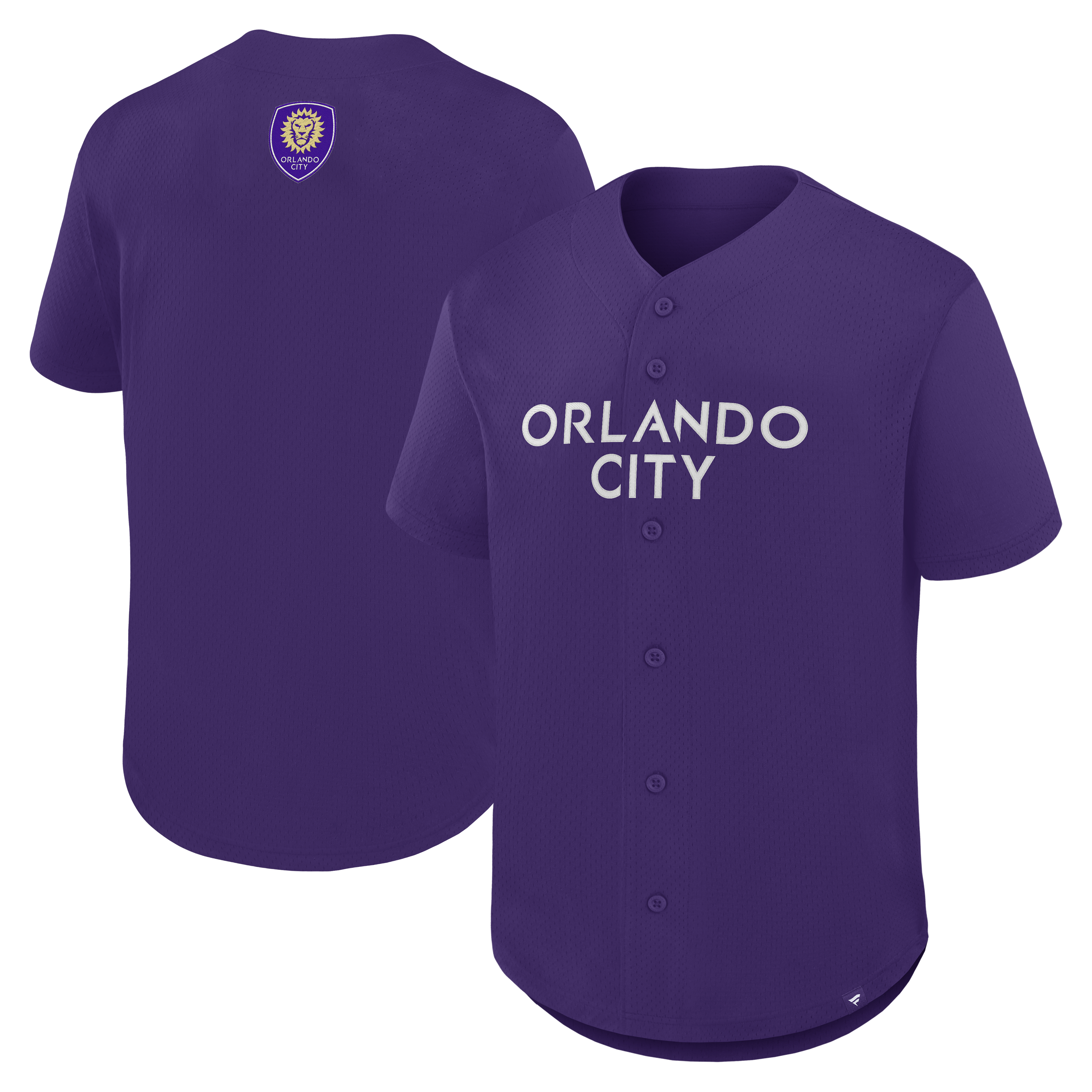 [JED] Orlando City SC Maximum Intensity Button-Up Jersey? - Purple