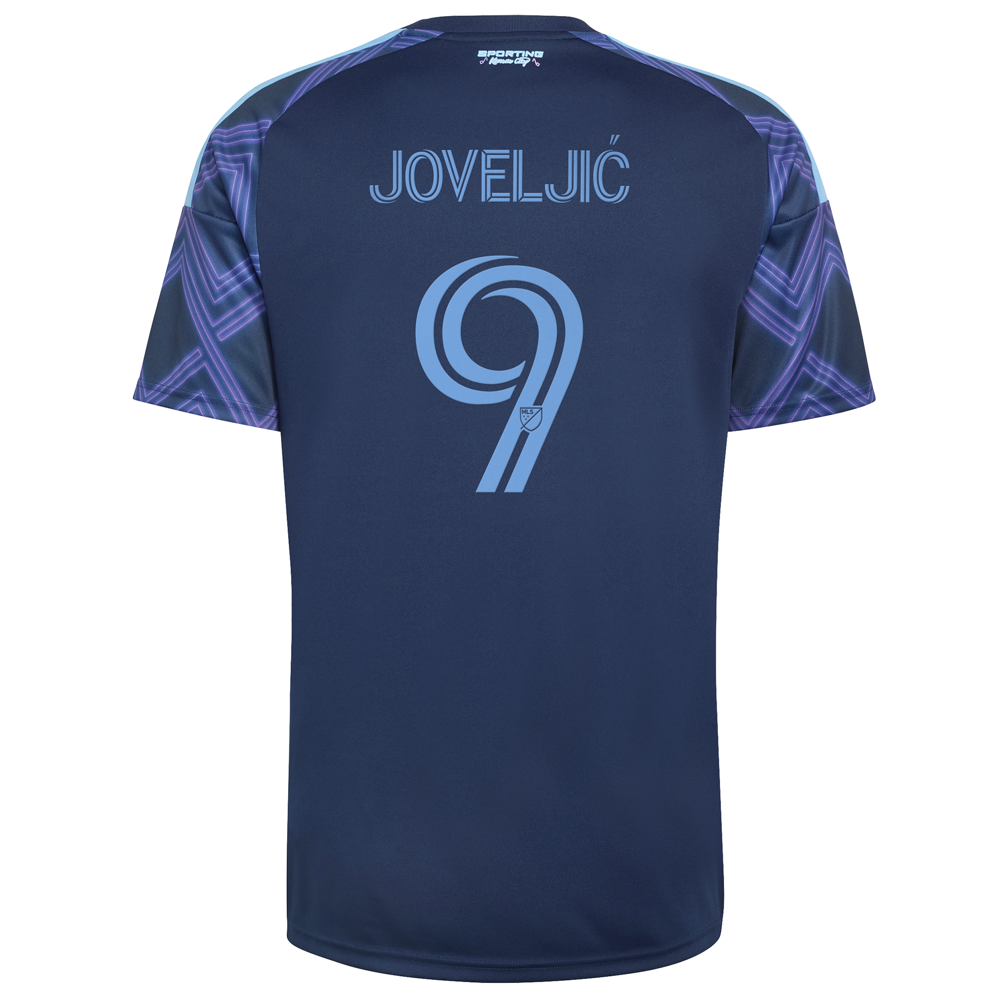 [SJH] Dejan Joveljic Sporting Kansas City 2026 The 18th & Vine Kit Replica Jersey - Blue