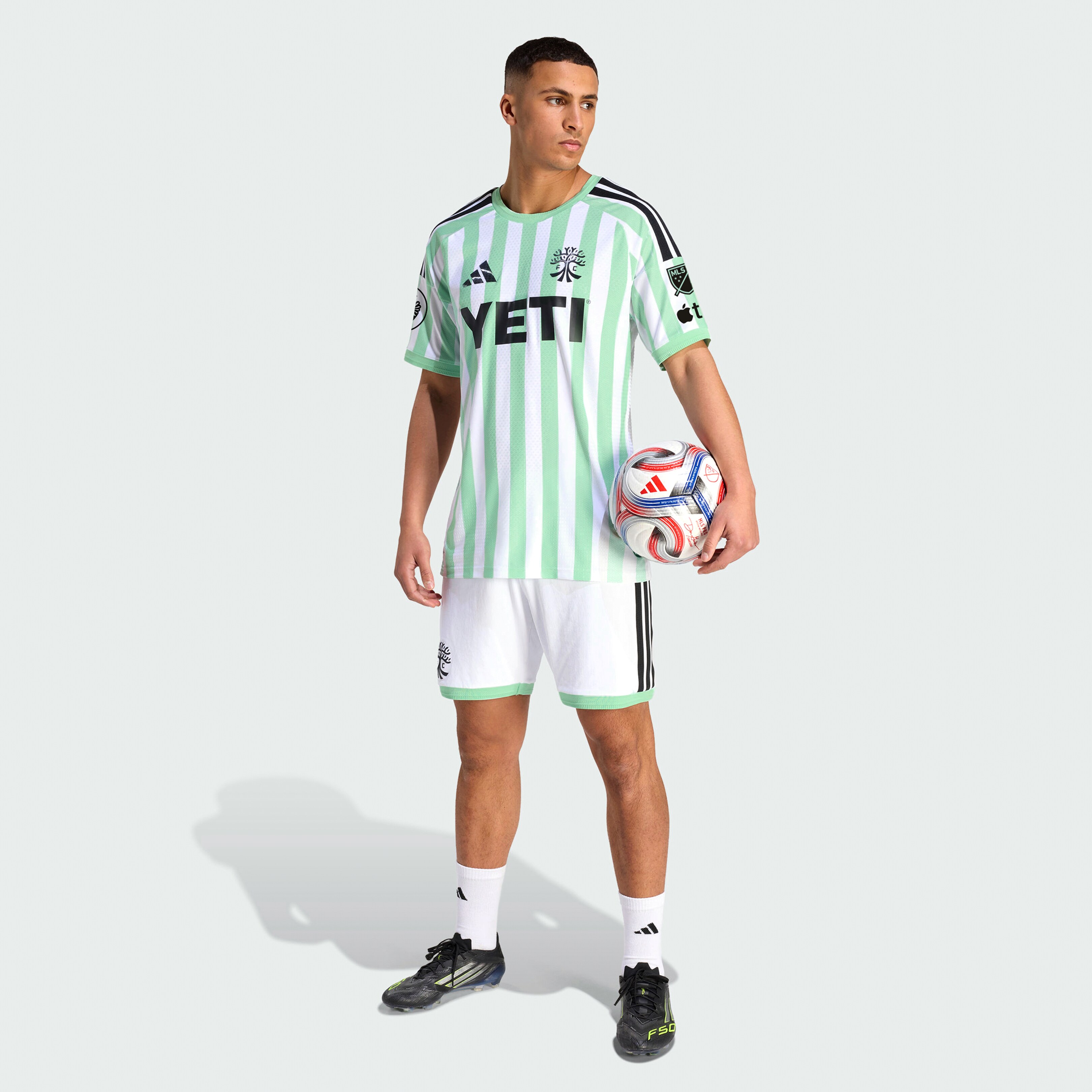 [SJH] Austin FC 2026 The Rooted Kit On-Field Authentic Patch Jersey - White