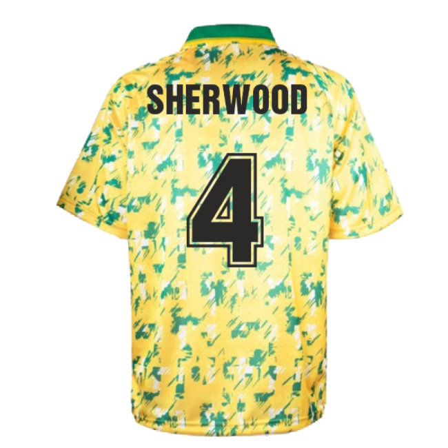 Norwich City 1993 Retro Shirt - SHERWOOD 4 (Adult