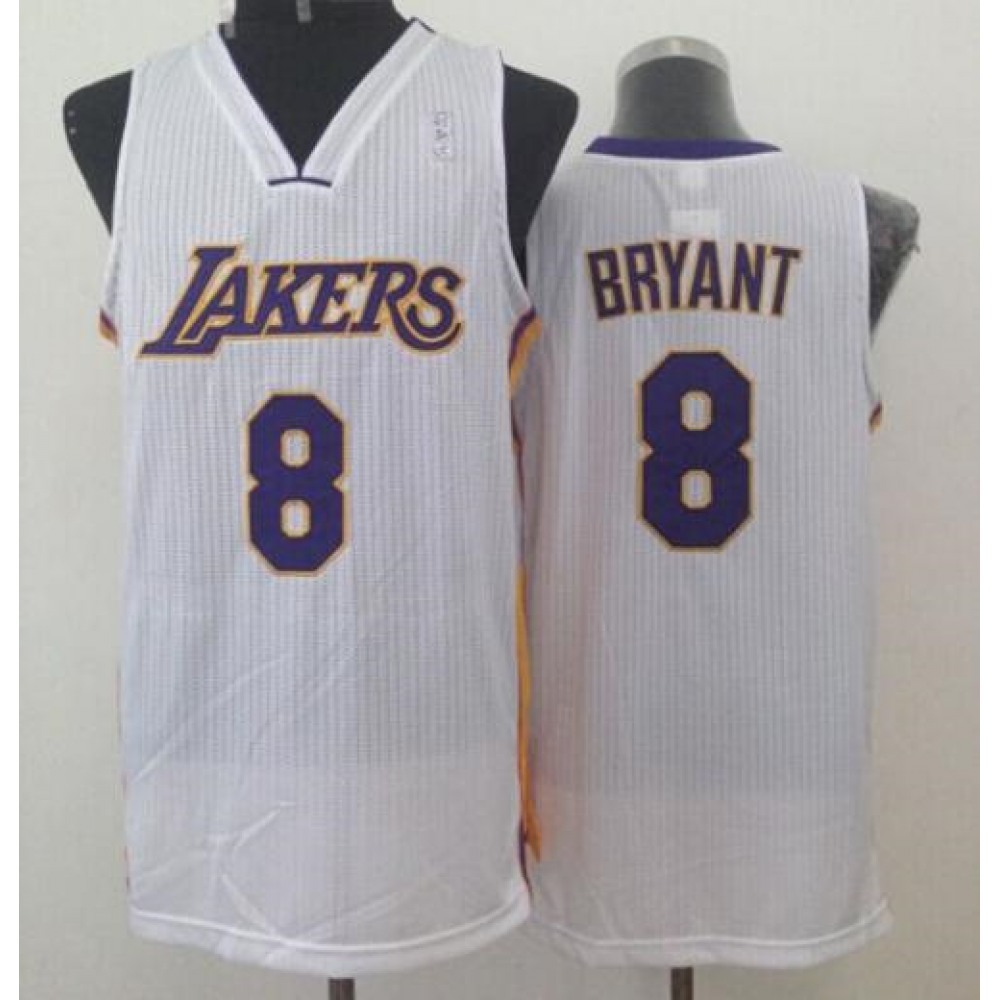 High-Quality 8 White Jersey - NBA Collection